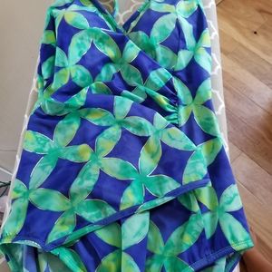 Tara Grinna One Piece Swim Suit Size 16